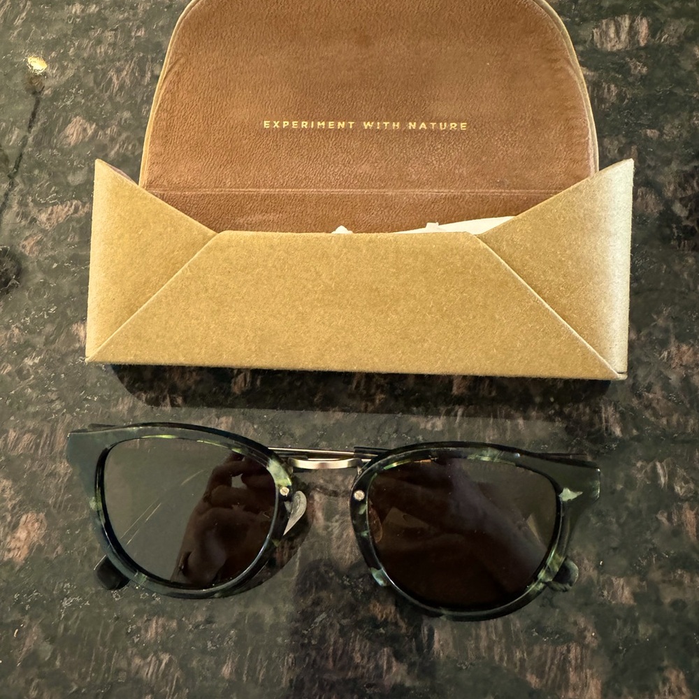 Shwood Sunglasses tortoise shell green
